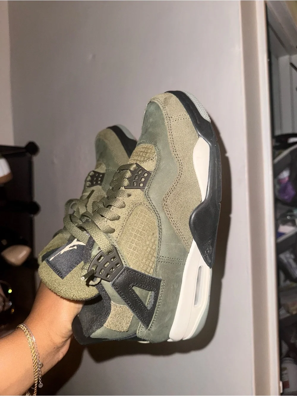 Jordan 4 Retro SE Craft Olive